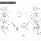 XL1200L 1CWP SPORTSTER 1200 LOW (2006) HANDLEBAR SWITCHES