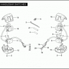 VRSCA 1HAZ VRSCA V-ROD (2006) HANDLEBAR SWITCHES