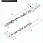 VRSCSE2 1PPG CVO V-ROD (2006) TRANSMISSION GEARS