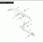 FLSTFSE2 1PNF CVO FAT BOY (2006) REAR BELT GUARD