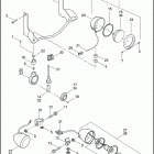 FLHTI 1FVW ELECTRA GLIDE STANDARD (2005) PASSING LAMPS & FRONT TURN SIGNALS