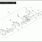 FLHTCSE2 1PKE CVO ELECTRA GLIDE (2005) Передний суппорт