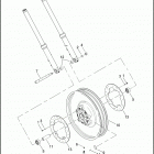 VRSCA 1HAZ VRSCA V-ROD (2005) Переднее колесо