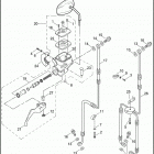 FXDC 1GTV DYNA SUPER GLIDE CUSTOM (2005) FRONT BRAKE CONTROL