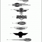 FXSTS 1BLY SPRINGER SOFTAIL (2005) FUEL TANK TRIM
