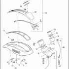 VRSCSE 1PMG CVO V-ROD (2005) INSTRUMENTS & COVERS