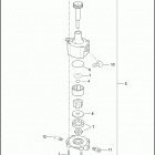 XL883C 4CJM SPORTSTER 883 CUSTOM (2005) Масляный насос