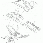 VRSCA 1HAZ VRSCA V-ROD (2005) REAR FENDER & SUPPORTS