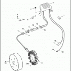 FLHTPI 1FMW ELECTRA GLIDE STANDARD POLICE (2005) ALTERNATOR & REGULATOR