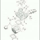 XL883C 4CJM SPORTSTER 883 CUSTOM (2005) CYLINDER, HEAD & VALVES - V2 ™ EVOLUTION