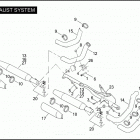 XL883C 4CJM SPORTSTER 883 CUSTOM (2005) Глушитель