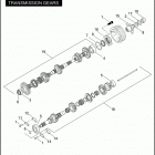 VRSCA 1HAZ VRSCA V-ROD (2005) TRANSMISSION GEARS