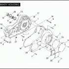 FLHTI 1FVW ELECTRA GLIDE STANDARD (2005) PRIMARY HOUSING