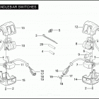 VRSCSE 1PMG CVO V-ROD (2005) HANDLEBAR SWITCHES