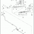 VRSCA 1HAZ VRSCA V-ROD (2005) Тормозной цилиндр задний