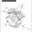 VRSCSE 1PMG CVO V-ROD (2005) ENGINE SENSORS & SWITCHES