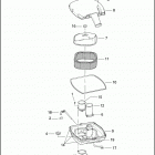 VRSCSE 1PMG CVO V-ROD (2005) Воздушный фильтр