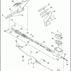 FLHTI 1FVW ELECTRA GLIDE STANDARD (2005) Тормозной цилиндр задний