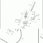 FLSTFSE 1PLF CVO FAT BOY (2005) Привод управления сцеплением