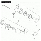 XL883C 4CJM SPORTSTER 883 CUSTOM (2005) Повторитель сигналов