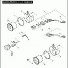 FLHT 1DDV ELECTRA GLIDE STANDARD (2004) INSTRUMENTS - FLHT MODELS