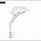 FLSTFSE 1PLF CVO FAT BOY (2005) Зеркало
