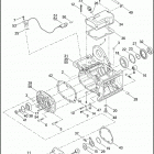 FXSTD 1BSY SOFTAIL DEUCE (2005) TRANSMISSION HOUSING