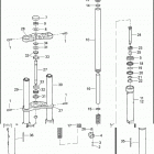 VRSCA 1HAZ VRSCA V-ROD (2005) Передняя вилка