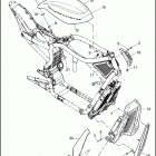 VRSCA 1HAZ VRSCA V-ROD (2005) COSMETIC COVERS