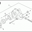 VRSCA 1HAZ VRSCA V-ROD (2005) Масляный насос