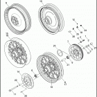FXSTD 1BSY SOFTAIL DEUCE (2005) Заднее колесо