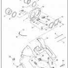 FLTRI 1FSW ROAD GLIDE (2005) SPEEDOMETER & TACHOMETER - FLTRI