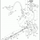 XL883C 4CJM SPORTSTER 883 CUSTOM (2005) Задний тормозной цилиндр