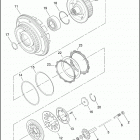 FLHTPI 1FMW ELECTRA GLIDE STANDARD POLICE (2005) Сцепление