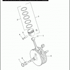 XL883C 4CJM SPORTSTER 883 CUSTOM (2005) PISTONS, CONNECTING RODS & FLYWHEELS