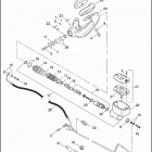 FLSTFSE 1PLF CVO FAT BOY (2005) Тормозной цилиндр задний