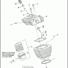 FXSTD 1BSY SOFTAIL DEUCE (2005) CYLINDERS, HEADS & VALVES - TWIN CAM 88B ™