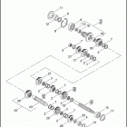 XL883C 4CJM SPORTSTER 883 CUSTOM (2005) TRANSMISSION GEARS