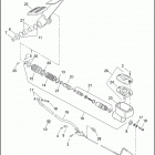 FLHTPI 1FMW ELECTRA GLIDE STANDARD POLICE (2005) Тормозной цилиндр задний