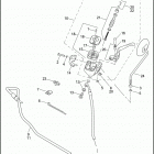 VRSCA 1HAZ VRSCA V-ROD (2005) Привод управления сцеплением