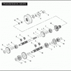 FLSTFSE 1PLF CVO FAT BOY (2005) TRANSMISSION GEARS