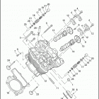VRSCSE 1PMG CVO V-ROD (2005) CYLINDER HEAD, CAMSHAFTS & VALVES