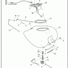 FLHTC 1DJV ELECTRA GLIDE CLASSIC (2005) FUEL TANK - CARBURETED FLHT & FLHTC