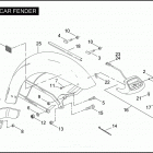 SIDECAR FOR FLHT/I 8SLX FLHT/I SIDECAR (2005) SIDECAR FENDER