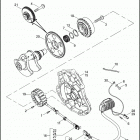 VRSCA 1HAZ VRSCA V-ROD (2005) ALTERNATOR & REGULATOR