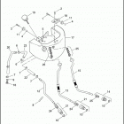 FLSTFSE 1PLF CVO FAT BOY (2005) OIL TANK & LINE