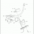 VRSCSE 1PMG CVO V-ROD (2005) HANDLEBAR & THROTTLE CONTROL