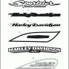 XL883C 4CJM SPORTSTER 883 CUSTOM (2005) FUEL TANK TRIM