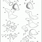 FXSTD 1BSY SOFTAIL DEUCE (2005) SEATS
