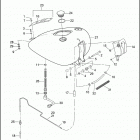 FLSTFSE 1PLF CVO FAT BOY (2005) Топливный бак